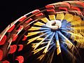 Ferris Wheels at night with camera movement