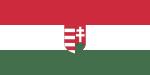 Ungarns flagg 1918–1919.