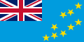 Bandeira de Tuvalu do 1 de outubro de 1978 ó 1 de outubro de 1995