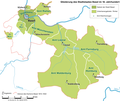 Gliederung des Stadtstaates Basel im 18. Jahrhundert