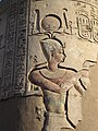 Entalha: temple de Kom Ombo (Egipte)