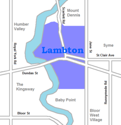Vicinity of Lambton