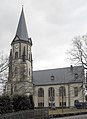 Lengefeld: Nordwestseite der Kirche zum Heiligen Kreuz