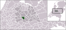 Situo de la municipo Nieuwegein