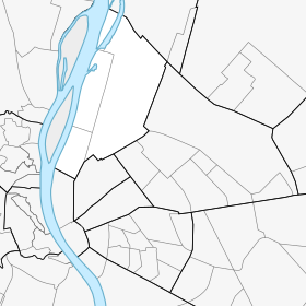 Voir sur la carte administrative du 13e arrondissement de Budapest