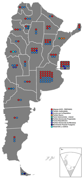 Elecciones legislativas de Argentina de 1997