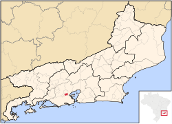 Location of São João de Meriti