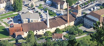 Vue du bâtiment depuis le fort Saint-André