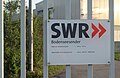 Hinweisschild des SWR