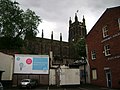 St. Mary's Church from Millgate, Stockport