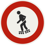 Slovaquie : patinage à roulettes interdit