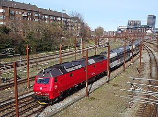 DSB ME 1531 at Østerport Station.