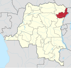 Location of Ituri