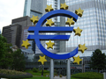 simbol pred Europskom središnjom bankom