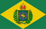 Kejsardömet Brasiliens flagga (1870–15 november 1889)