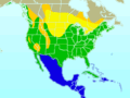 Great Blue Heron range map.