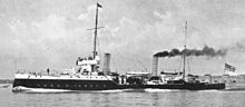 Die HMS Spanker der Sharpshooter-Klasse