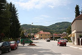 Kosjerić town center