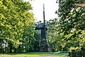 Die dem Verfall preisgegebene Abbenser Windmühle