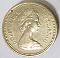 1983 UK pound coin