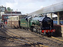 Locomotief No. 2 Northern Chief (bouwjaar 1925) in New Romney (foto Ben Vincer)