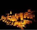 Pitigliano - Gece manzarası