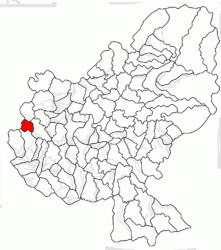 Tăureni – Mappa