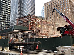 Demolition of 270 Park Avenue, New York (April 2021)