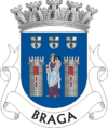 Flagge des Distrikts Braga