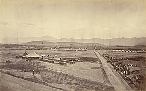 Durbar Maidan of Sherpur Cantonment in 1879.jpg