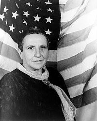Gertrude Stein, foto: Carl van Vechten (1935)