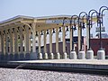 View of the restored platforms