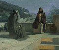 Henry Ossawa Tanner - Jesus and Nicodemus