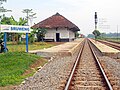 Bangunan Stasiun Sruweng lama yang kini sudah dibongkar