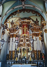 Retablo mayor de la iglesia de Nuestro Señor de Bonfim (Salvador de Bahía).