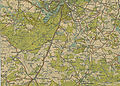 en: Historical map of Brandenburg (1903) from Treuenbrietzen to Teltow / de. Historische Karte von Brandenburg (1903)