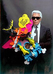 Karl Lagerfeld (1933-2019).