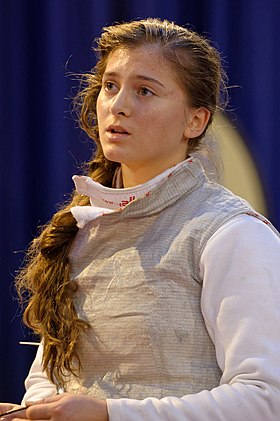 Leonie Ebert en 2015.