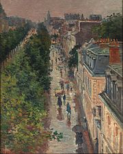 Scenă de stradă în Paris, 1896