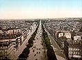 Použití v městské aglomeraci – Paříž, Champs-Élysées