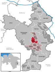 Süpplingen – Mappa