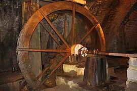 La roue à aubes de la grande saline