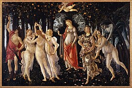 Sandro Botticelli, La primavera.
