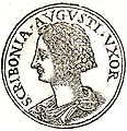 Profil de Scribonia, Promptuarium iconum insigniorum.
