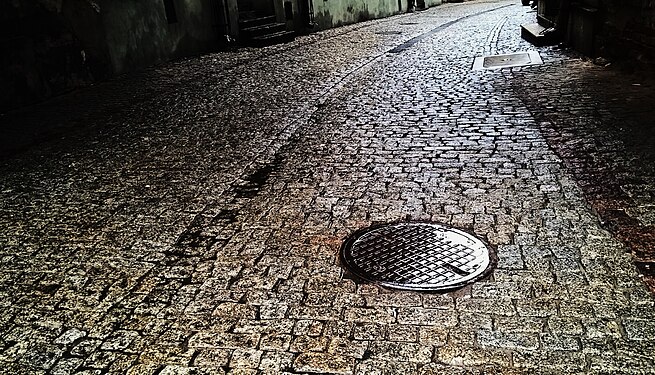 Sewage system in Lublin; Poland.