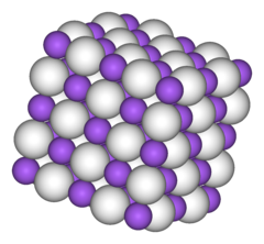 Natriumhydrids krystalstruktur