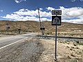 The western end of Utah 78, approximately 1/4 mile west of Interstate 15 at exit 202 (May 2020)