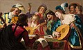 Image 5A group of Renaissance musicians in The Concert (1623) by Gerard van Honthorst (from Renaissance music)