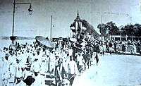 The procession of His Majesty King Sisowath's Funerary Urn