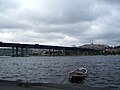 Haliç Köprüsü seen from Ayvansaray Parkı